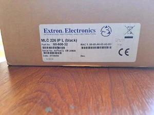 Extron Electronics MLC 226 IP Media Link Plus Controller 60-600-32 Black - Picture 1 of 8