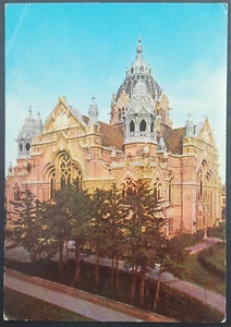 SZEGED Synagogue Hungary old postcard - Picture 1 of 2