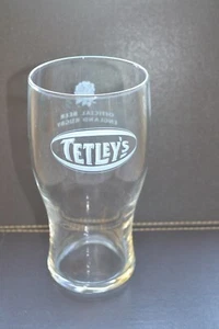 TETLEY"S Pint Glass (RUGBY ) - Picture 1 of 2