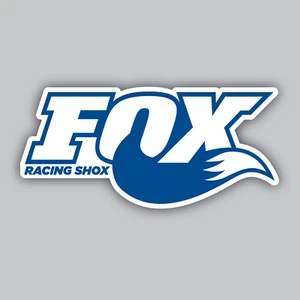 Pegatina/calcomanía de vinilo Fox Racing Shox - bicicleta - bicicleta de montaña - suspensión - amortiguadores - horquilla - Imagen 1 de 2