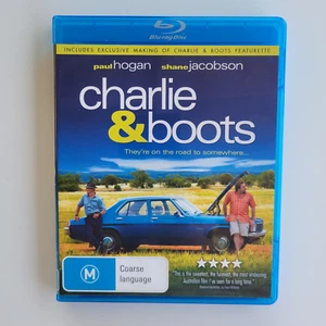 Charlie & Boots - Region B Blu-Ray - Paul Hogan - Shane Jacobson - Comedy Film - Picture 1 of 3