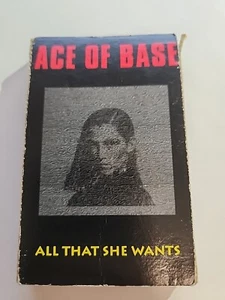 ACE OF BASE 'All That She Wants' Cassette Tape Single 1992 - Picture 1 of 7