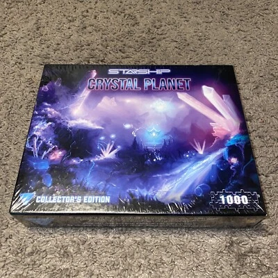 RARO Rompecabezas Starship Crystal Planet Edición Coleccionista 1000 Piezas Nuevo SELLADO Foto 1 de 2