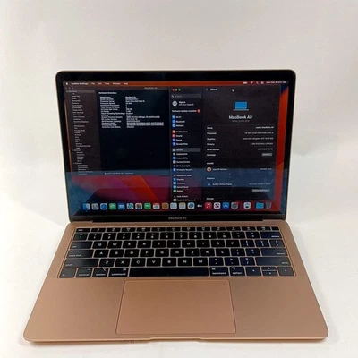 Apple MacBook Air 2018 13,3" i5 1,6 GHz 8 GB RAM 256 GB SSD dorado A1932 Foto 1 de 4