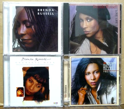 BRENDA RUSSEL Two Eyes, Love Life, Greatest Hits, Self-Titled (4-CD BUNDLE Lot) - Image 1 of 2