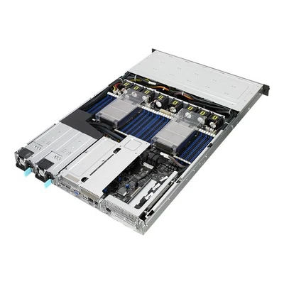 ASUS RS700A-E9-RS12V2 1U server + 2x AMD 7k62 CPU , 8x NVMe U.2 + 4x SATA SSD - Image 1 of 3