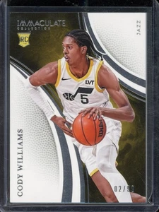 2024-25 Immaculate Cody Williams RC /99 #23 - Picture 1 of 2