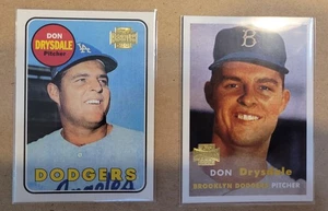 Don Drysdale 2001 Topps Archives - 2 cards - Picture 1 of 2