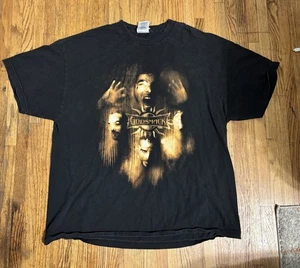 GODSMACK T SHIRT 2003 FACELESS Concert tour Tag XL Metal - Picture 1 of 6