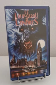 VHS Cassette Video K7 - Le Loup Garou De Londres  - Picture 1 of 3