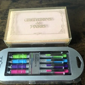 TUL Retractable Ballpoint Pens, Medium Point, 4 colors￼ & Note Card & Envelope￼ - Picture 1 of 11