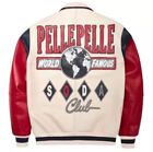 Pelle Pelle American Bruiser White Plush Leather Jacket - 100% Leather Jacket