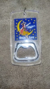 Miller High Life Witch On Moon Keychain Bottle Opener - Picture 1 of 2