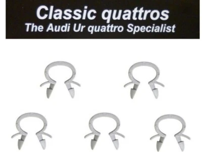 5x INSERTOS PORTACABLE Ø17mm AUDI UR QUATTRO TURBO COUPÉ-80-90- B2 Foto 1 de 2