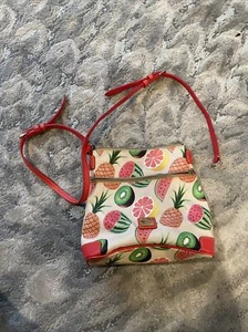 Dooney & Bourke Fruit Salad Tropical Shoulder/ Crossbody Shopper Bag - Picture 1 of 13