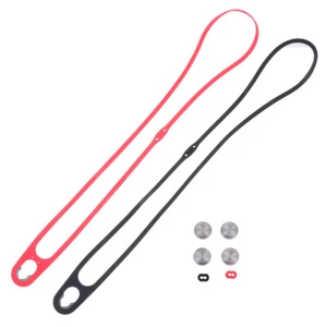 2 Pcs Mobile Phone Straps Miss Silicone Lanyard Simple Cellphone - Zdjęcie 1 z 12