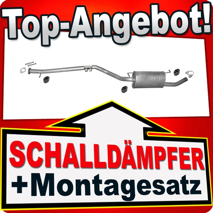 Silencieux central pour Ford Transit Connect 1.8i 16V également échappement G... - Photo 1/1