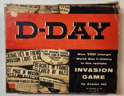 Avalon Hill D-Day June 5th 1944 1st Edition - Image 1 of 3