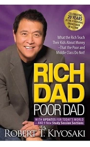 Rich Dad Poor Dad by Robert T Kiyosaki Paperback New Free Shipping - Picture 1 of 3