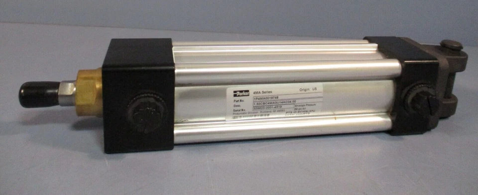 Cilindro neumático PARKER Tie Rod NFPA 1P4MA0009748 1.50CBC4MA3U14AC04.00 Foto 1 de 4