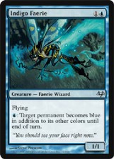 INDIGO FAERIE Eventide MTG Magic the Gathering Cards DJMagic