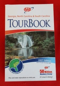 GEORGIA NORTH & SOUTH CAROLINA ~ AAA TourBook ~ 2007 Edition ~ Tour Travel Book - Bild 1 von 1