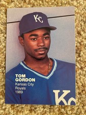 Tom Gordon Royals 1989 Rookies Superstars Final RARE UNLICENSED CARD RC