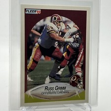 1990 Fleer Update Russ Grimm Football Card #U-22 Mint FREE SHIPPING