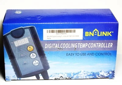 BN-LINK Digital Cooling Thermostat temperature Controller for Cooling Device NEW - Image 1 of 4