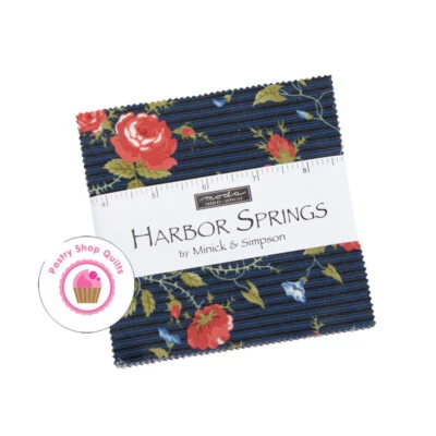 Moda HARBOR SPRINGS Minick & Simpson CHARM PACK 42- 5" Quilt Fabric Squares - Image 1 of 4