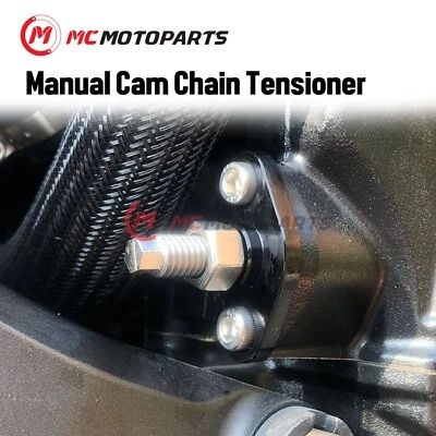 CNC Manual Timing Chain Tensioner For Kawasaki ZX6R ZX9R ER6N Ninja 650R ZX-6RR - Image 1 of 4