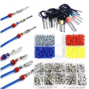 Sortimentskasten Kontakten PIN Stecker Elektrik Steckverbinder KFZ Motorrad LKW - Bild 1 von 8