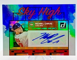 2020 Panini Donruss - Sky High Signatures Michael Chavis #SHS-MC (AU) - Bild 1 von 2