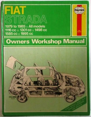 Haynes - Fiat Strada 1979 A 1985 - Tutti Modelli - Istruzioni Manuale Officina - - Immagine 1 di 4