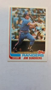 1982 TOPPS JIM SUNDBERG #335 NM  - Picture 1 of 1