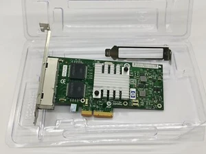 Adaptateur Ethernet HP NC365T Intel I340-T4 593743-001 593720-001 4 ports PCIe 2.0 x4 - Photo 1/6