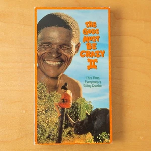 The Gods Must Be Crazy II - Studio 2 (VHS-1990) Video Tape Nerdhaven - Picture 1 of 3