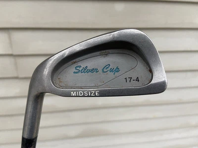 Left Handed Mizuno Silver Cup Midsize 3 Iron w/ Steel Shaft - Image 1 of 4