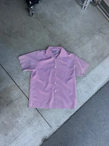 Vintage Rusty Plaid Skater Plaid Button-up Shirt Men’s Size S Made In Vietnam - Picture 1 of 7