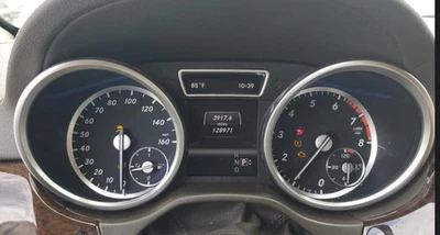 2013-2013 GL Class OE medidor de velocidade cluster 128K milhas Mercedes-Benz - Imagem 1 de 4