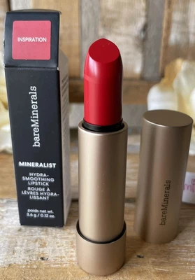 Lápiz labial suavizante BareMinerals Mineralist Hydra ~ INSPIRACIÓN ~ 0,12 oz ~ NUEVO Foto 1 de 4