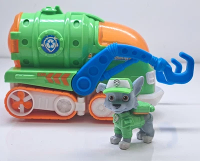 Paw Patrol Морской Патруль Рокки Трансформирующийся Автомобиль и Фигурка - Изображение 1 из 4