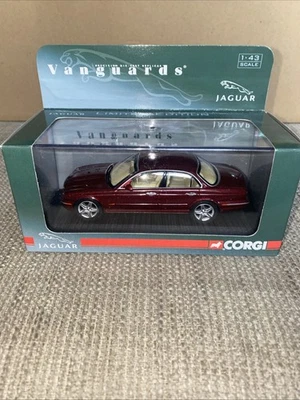 Code 3: Vanguards Corgi 1:43 Jaguar XJ Super V8 Radiance Red VA09104 Mint Model - Image 1 of 4