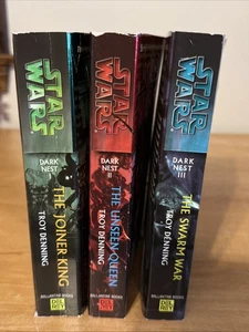 Star Wars Dark Nest Paperback Trilogy Troy Denning Ballantine Books Del Rey - Picture 1 of 5