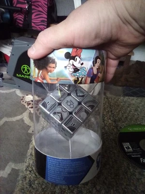 Brand New Disney 100 Anniversary Rubik’s Cube Metallic Platinum New - Image 1 of 3