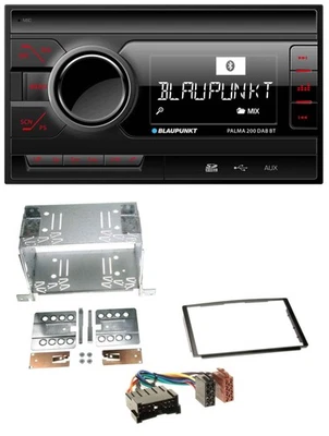 Blaupunkt MP3 Bluetooth DAB 2DIN SD USB Autoradio für Hyundai Santa Fe SM 04-06 - Bild 1 von 4