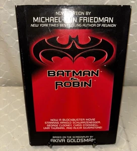 Batman and Robin Michael Jan Friedman 1997 Hardcover Movie Tie-In Novel - Bild 1 von 7