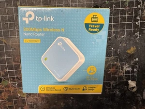 TP-Link Network TL-WR802N 300Mbps Wireless N Nano Router 2.4Ghz Travel - Picture 1 of 4