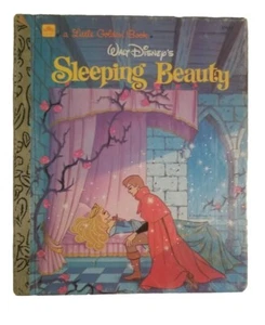 Sleeping Beauty A Little Golden Book 1986 Disney Original Illustrations - Foto 1 di 6