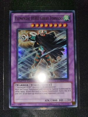 Elemental HERO Great Tornado LC02-EN010 Legendary Collection 2: The Duel Academy - Image 1 of 2